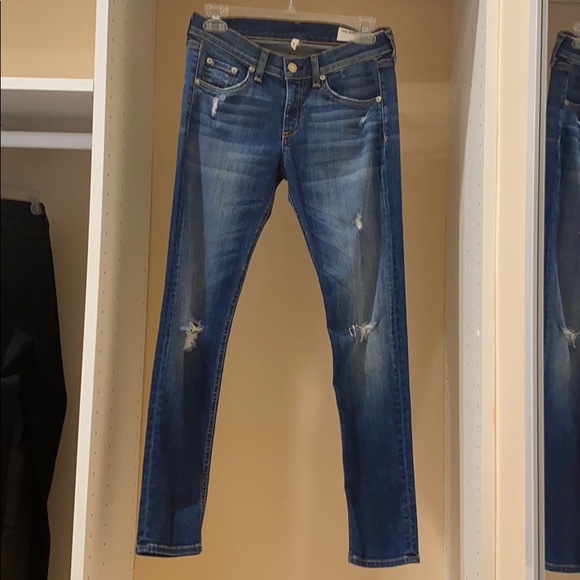 rag & bone Denim - Rag & Bone distressed jeans